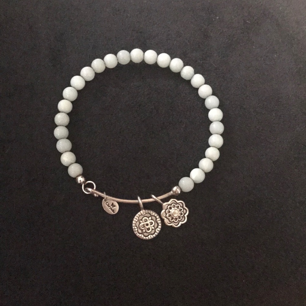 Chrysalis Aqua Beaded Bracelet